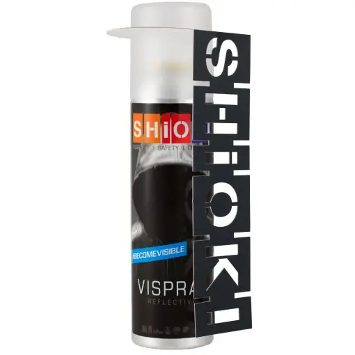 SHIOK! Vispray reflektierendes Spray für Textilien und Hardware, Reflektoren & Sicherheitsprodukte, Beleuchtung & Reflektoren
